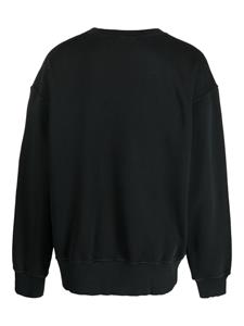 Diesel Sweater met uitgesneden details - Zwart