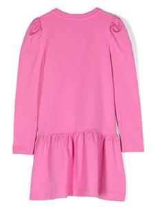 Moschino Kids Mini-jurk met patroon - Roze