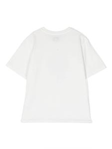Woolrich Kids T-shirt met logoprint - Wit