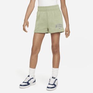 Nike Sportswear fleeceshorts voor meisjes - Groen