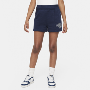 Nike Sportswear fleeceshorts voor meisjes - Blauw