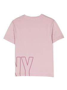 Dkny Kids T-shirt met logoprint - Paars