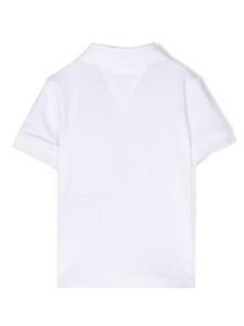 Tommy Hilfiger Junior Poloshirt met logopatch - Wit