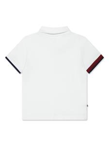 Tommy Hilfiger Junior Poloshirt met geborduurd logo - Wit