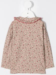 Siola Shirt met bloemenprint - Beige