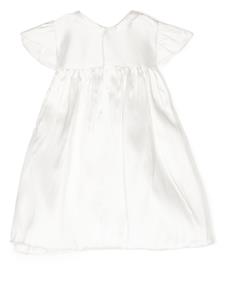 SHATHA ESSA Midi-jurk met borduurwerk - Wit