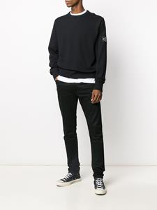 Calvin Klein Jeans Sweater met logoprint - Zwart