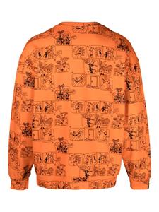 Moschino Sweater met print - Oranje