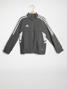 Adidas Trainingsjack in grijs voor meisjes