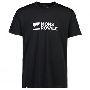 Mons Royale Merino Icon Air-Con T-Shirt schwarz