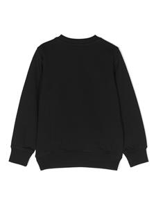 Moschino Kids Katoenen sweater - Zwart
