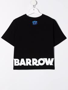 Barrow kids T-shirt met logoprint - Zwart