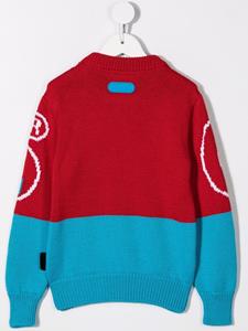 Gcds Kids Trui met logoprint - Rood