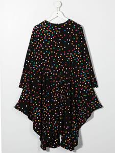 Stella McCartney Kids Gedrapeerde jurk - Zwart