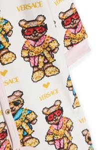 Versace Kids Babypakje met teddybeerprint - Wit