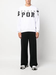 Plein Sport Sweater met logoprint - Wit