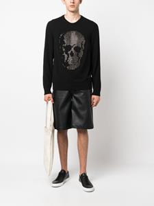 Philipp Plein Kasjmier sweater - Zwart