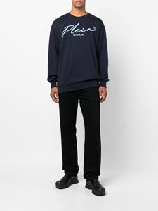Philipp Plein Sweater met logo - Blauw