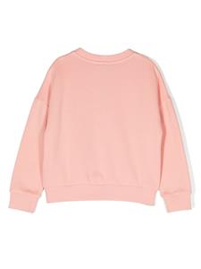 Kenzo Kids Sweater met logoprint - Roze