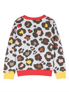 Kenzo Kids Sweater met dierenprint - Beige