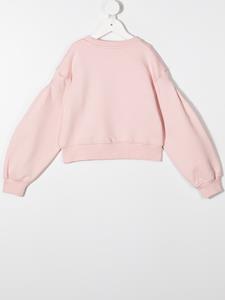 MSGM Kids Sweater met pailletten - Roze