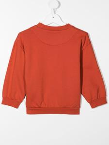Rejina Pyo Sweater met logopatch - Rood