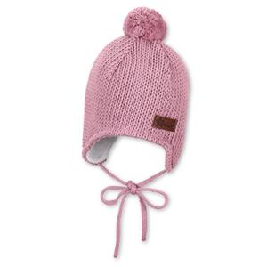 Sterntaler - Kid's Strickmütze Pompon - Muts, roze