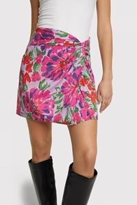 Alix The Label 2306242161 woven painted flower skirt