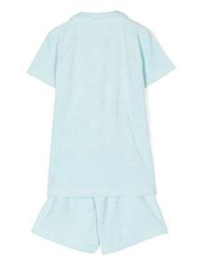 Amiki Pyjama met slabbetjes-kraag - Blauw