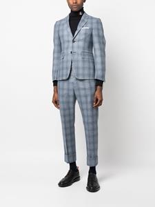 Thom Browne Fijngebreide coltrui - Blauw