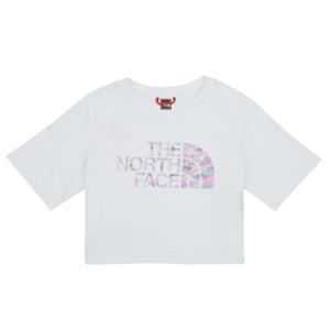 The North Face T-shirt Korte Mouw  Girls S/S Crop Easy Tee