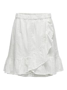 Only Onldonna short emb skirt wvn