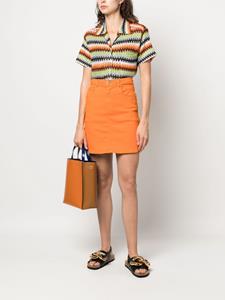 Marni Mini-rok met geborduurd logo - Oranje