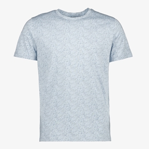 Produkt heren T-shirt lichtblauw met print