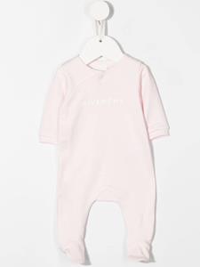 Givenchy Kids Romper set met logoprint - Roze