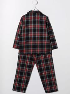Siola Geruite pyjama - Zwart