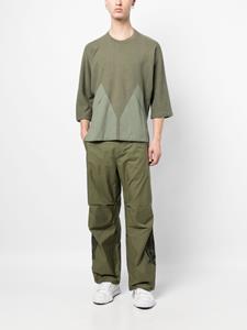 Maharishi Gebreid T-shirt - Groen