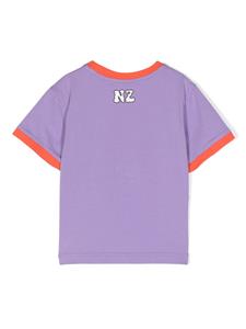 Natasha Zinko Kids T-shirt met korte mouwen - Paars