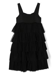 TWINSET Kids Gelaagde jurk - Zwart