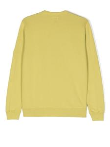 C.P. Company Kids Sweater met logopatch - Groen