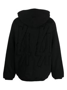 44 LABEL GROUP Sweater met geborduurd logo - Zwart