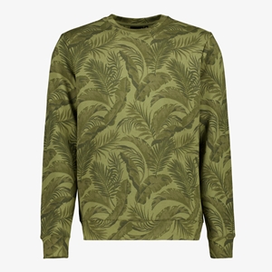 Unsigned heren sweater met botanische print