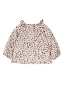 TEDDY & MINOU Shirt met bloemenprint - Roze
