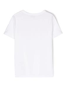 Marc Jacobs Kids T-shirt met logoprint - Wit