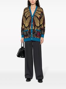 Pierre-Louis Mascia Intarsia vest - Bruin