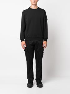 Woolrich Sweater met logoprint - Zwart