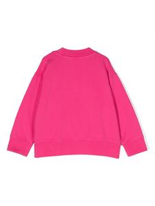 Palm Angels Kids Sweater met logoprint - Roze