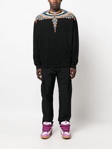 Marcelo Burlon County of Milan Sweater met vleugelprint - Zwart