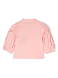 Mini Rodini Shirt met borduurwerk - Roze