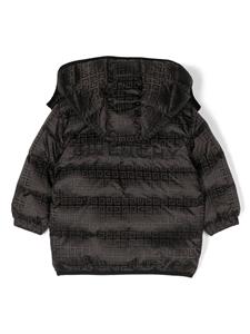 Givenchy Kids Gewatteerde jas - Zwart